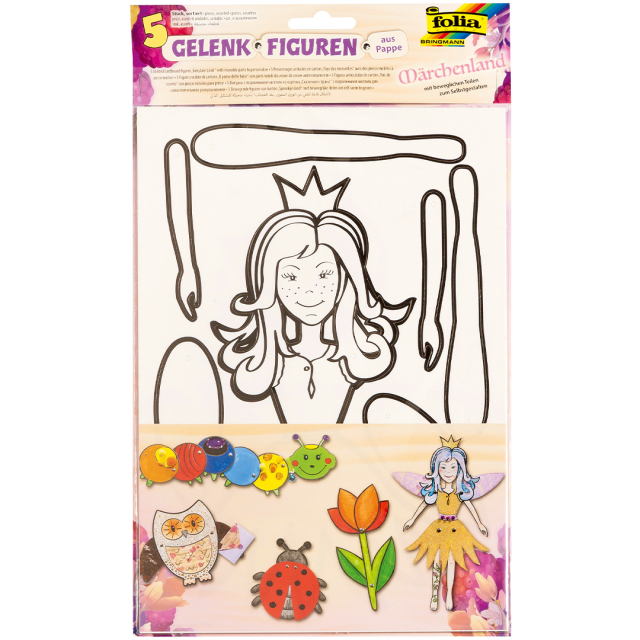 DYI kit Cardboard dolls Fairyland
