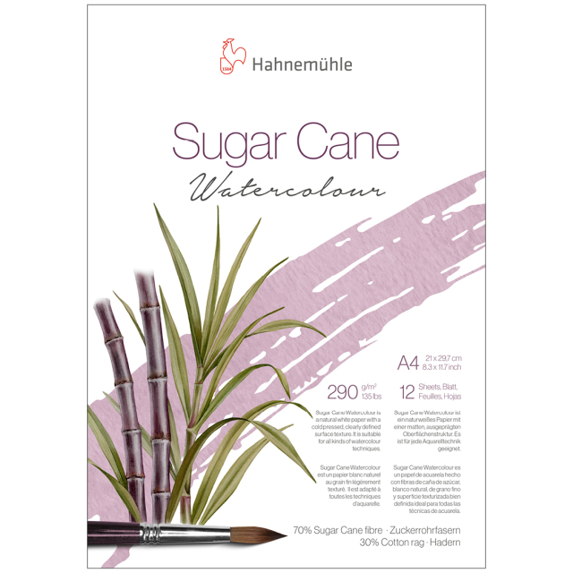 Watercolour Pad Sugar Cane 290g A4