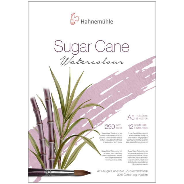 Watercolour Pad Sugar Cane 290g A5