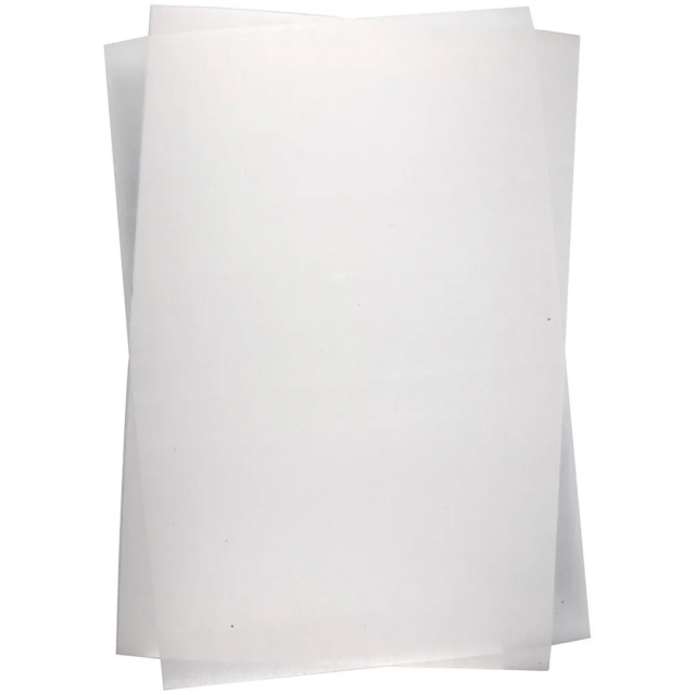 Shrink plastic 10 sheets Matt transparent 20x30 cm