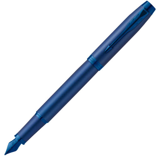 IM Monochrome Blue Fountain pen Fine in the group Pens / Fine Writing / Fountain Pens at Pen Store (131982)