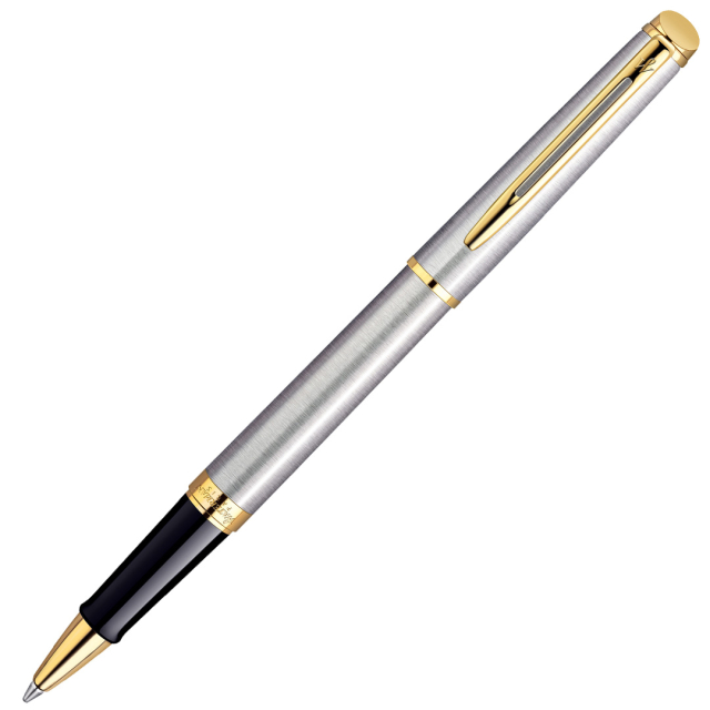 Hémisphère Steel/Gold Rollerball