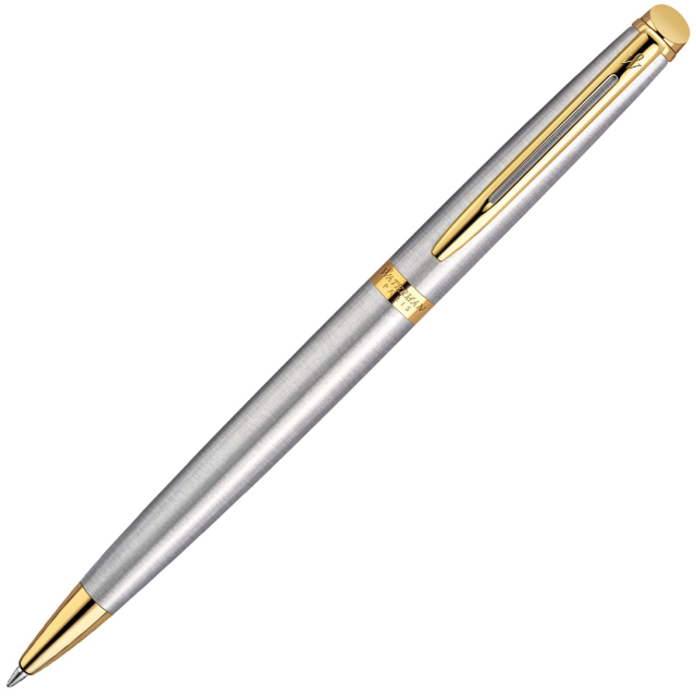 Hémisphère Steel/Gold Ballpoint