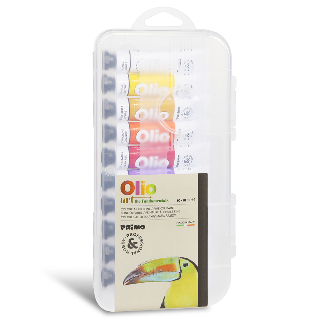 Oil paint 18 ml tube 10-set