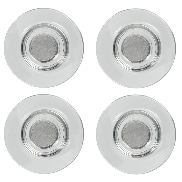 Magnets 32 mm Extra-strong 4-pack Clear