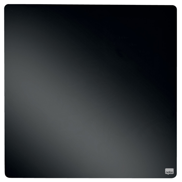 Magnetic whiteboard Mini 36x36 cm Black