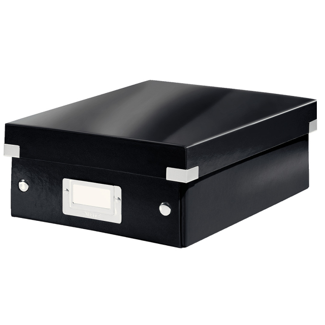 Click&Store Small Sorting Box Black