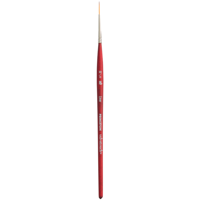 Velvetouch Synthetic Brush short handle Liner St 10/0