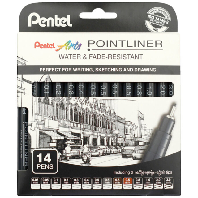 Pointliner Set of 14