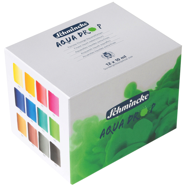 Aqua Drop Liquid watercolour 12x10 ml