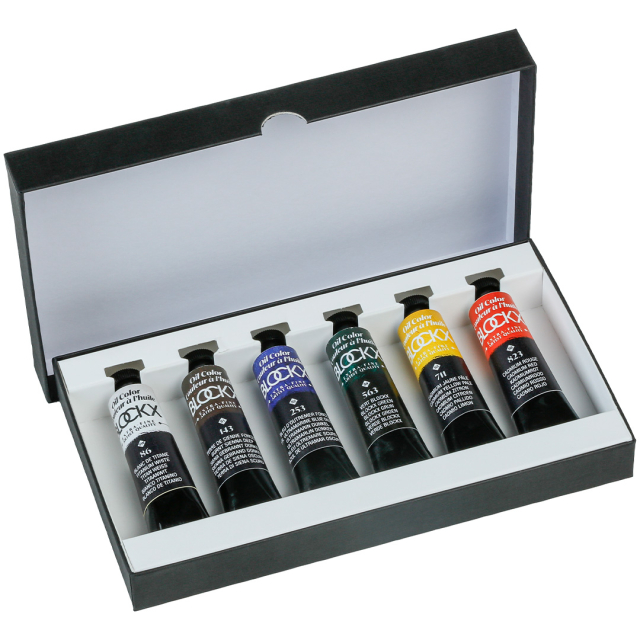 Oil Color Assortment 6x20 ml Introduction Set