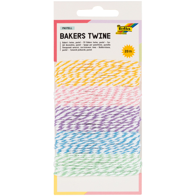 Paper Twine Pastel 20 m