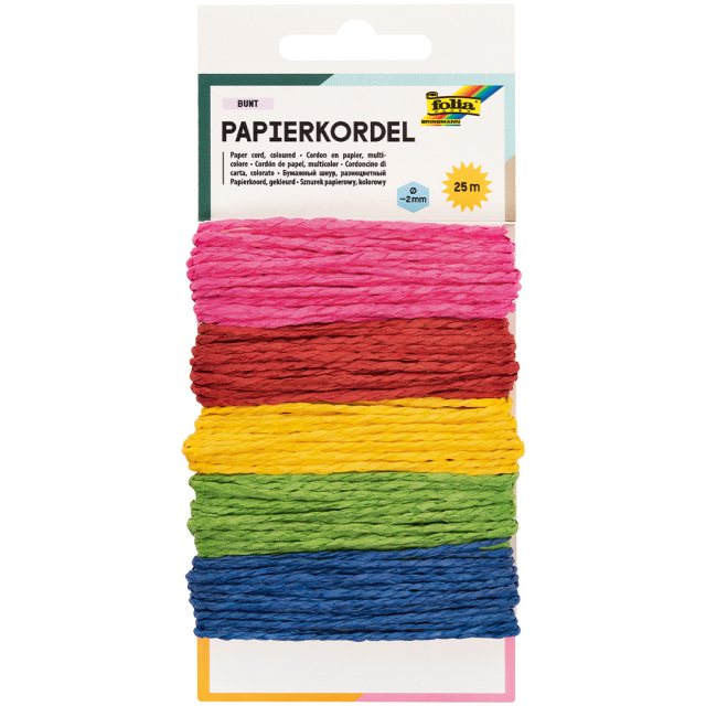 Colored Paper Twine 20 m