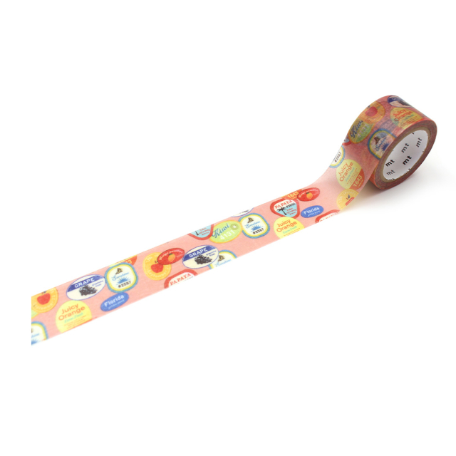 Washi-Tape Retrofruitlabel