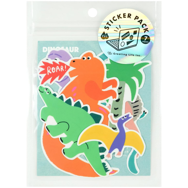 Sticker pack Dinosaur