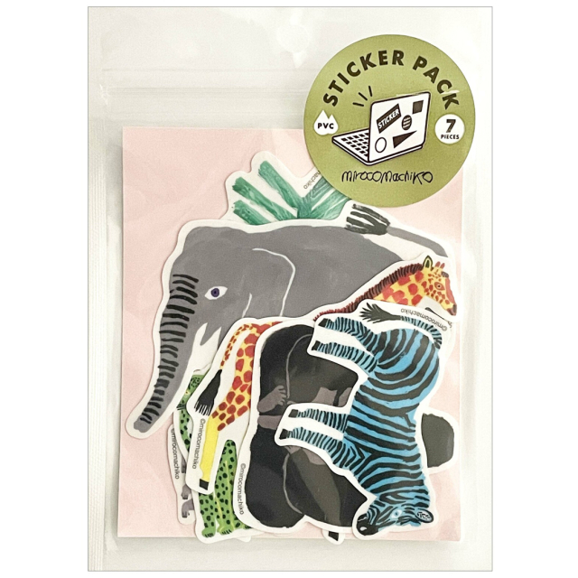 Sticker pack Miroco Machiko Animals