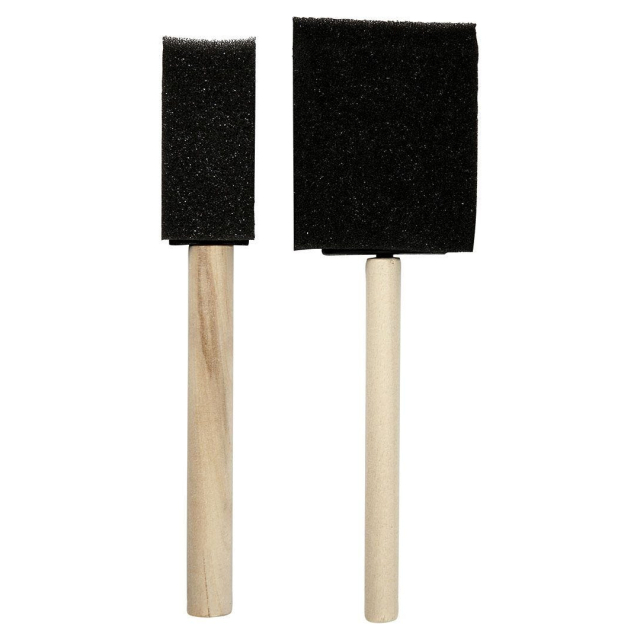 Foam Brushes Pack of 2