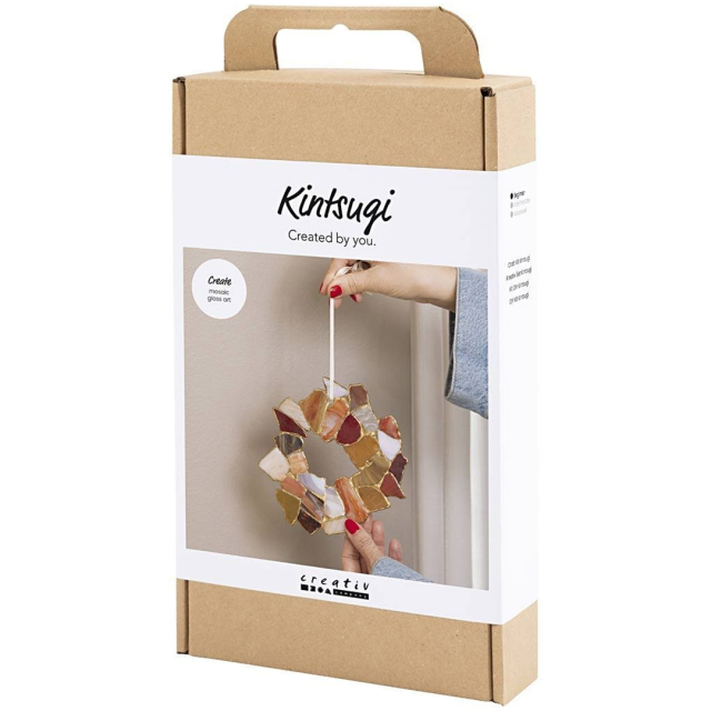 DIY Kintsugi Repair kit hanging decoration