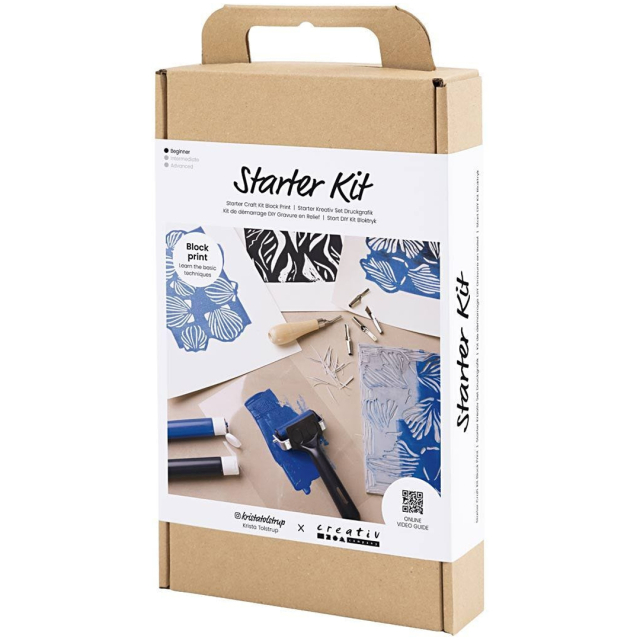 Discover Linocut Printing Starter Kit 12 pcs