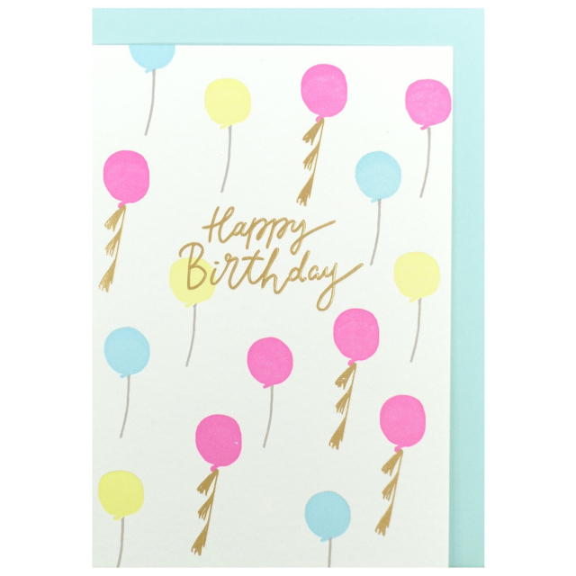 Greeting card Balloons
