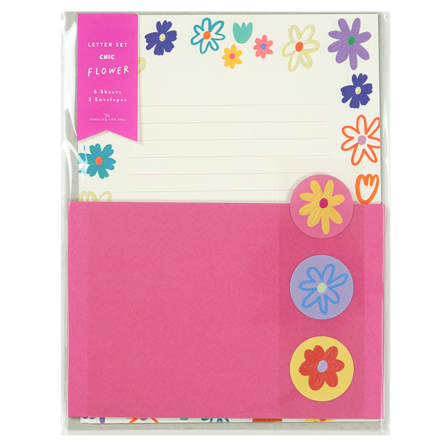 Stationery paper Flowers