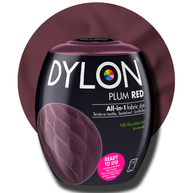 Pod All-in-1 Textile Dye Plum Red