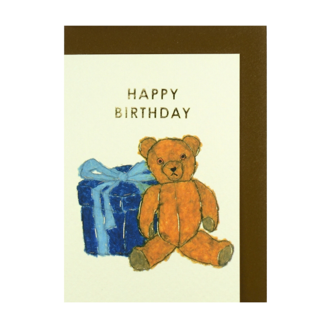 Small greeting card Teddy bear