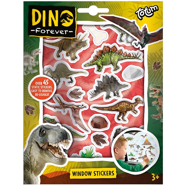 Dinosaur Window Stickers (3 years+)