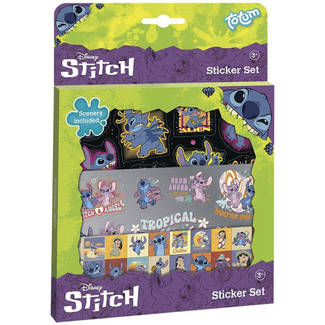 Stitch Sticker Set Stickers (3 years+)