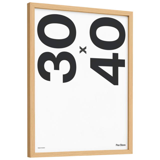 Oak Wood Frame 30x40 cm