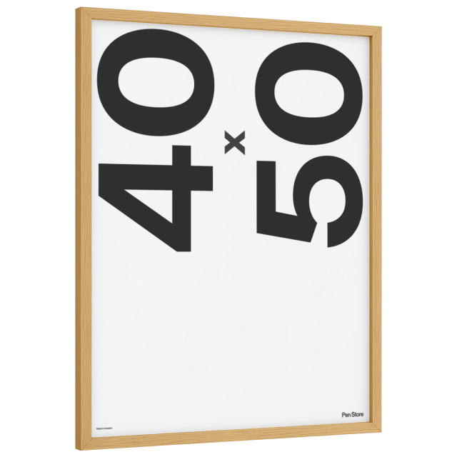 Oak Wood Frame 40x50 cm