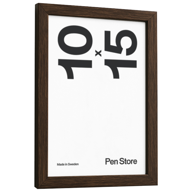 Wooden Frame Walnut Finish 10x15 cm