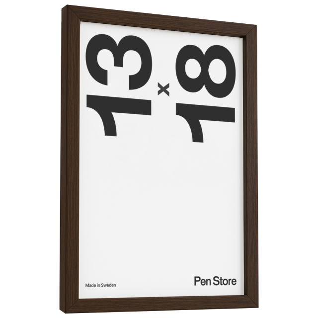 Wooden Frame Walnut Finish 13x18 cm