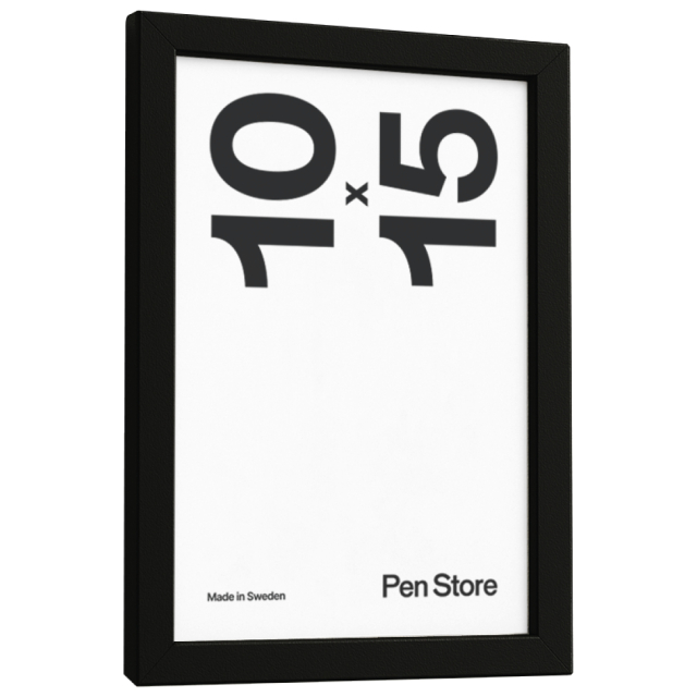 Black Wooden Frame 10x15 cm