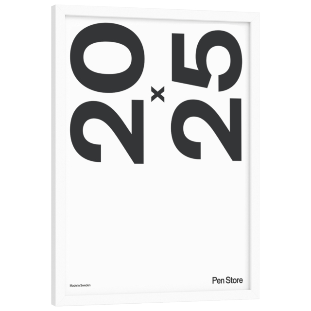 White Wooden Frame 20x25 cm