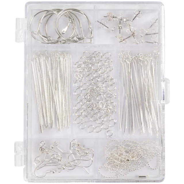 Starter kit for jewellery making Silver