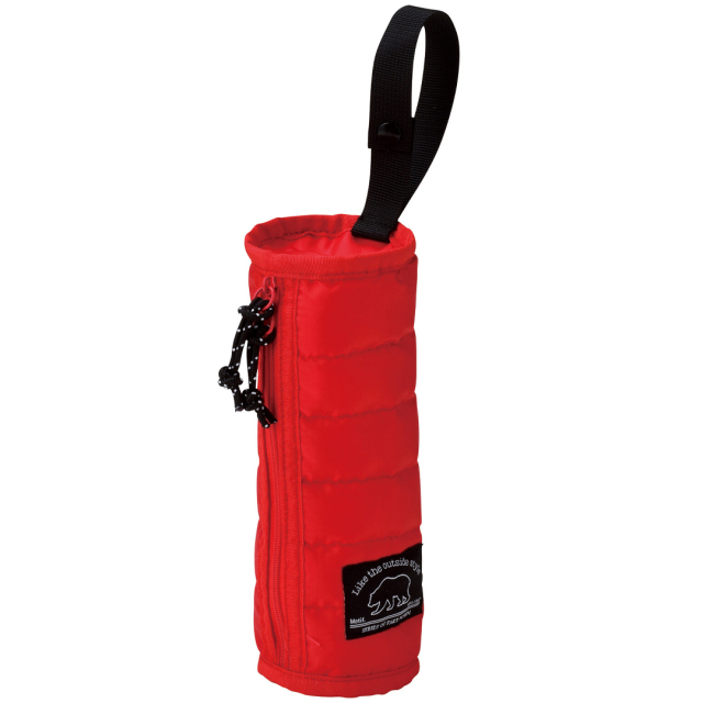 Pencil case Faux Down Red