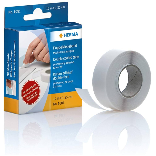 Double-sided tape 16 mm x 12 m