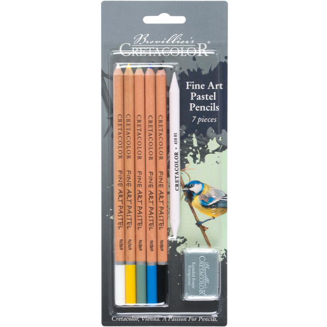Fine Art Pastel Pencil Set 7 pieces