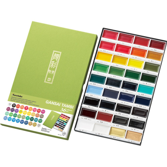 Gansai Tambi Watercolour 36-set