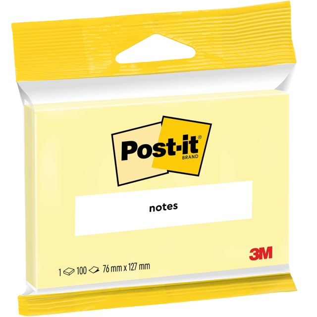 Post-it 76x127 Yellow