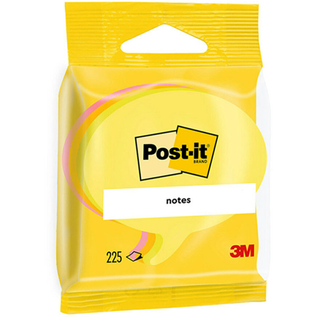 Post-it 70x70 Yellow/White Speech bubble