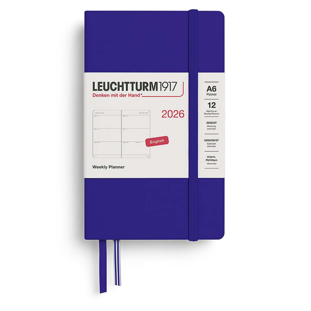 Planner Weekly Planner 2026 A6 Ink