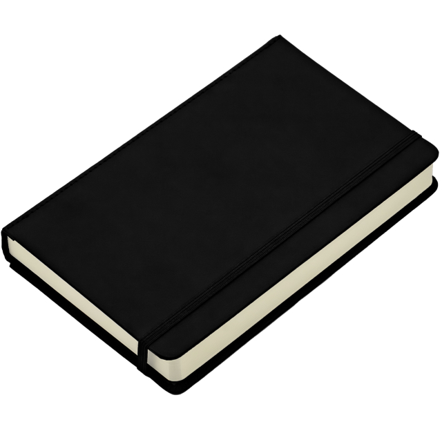 Extended Black Sketchbook Portrait Dotted