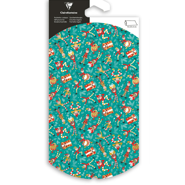 Gift pocket 16x22cm Elves