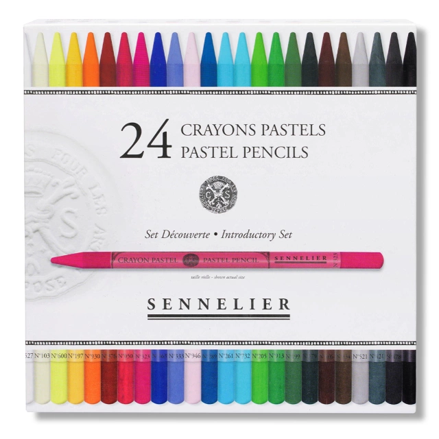 Pastel pencils set of 24