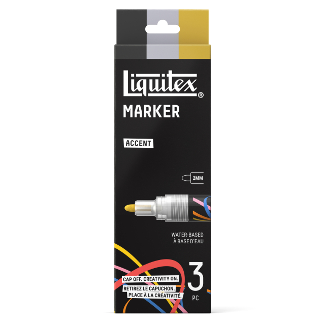 Marker Accent 3-piece Set