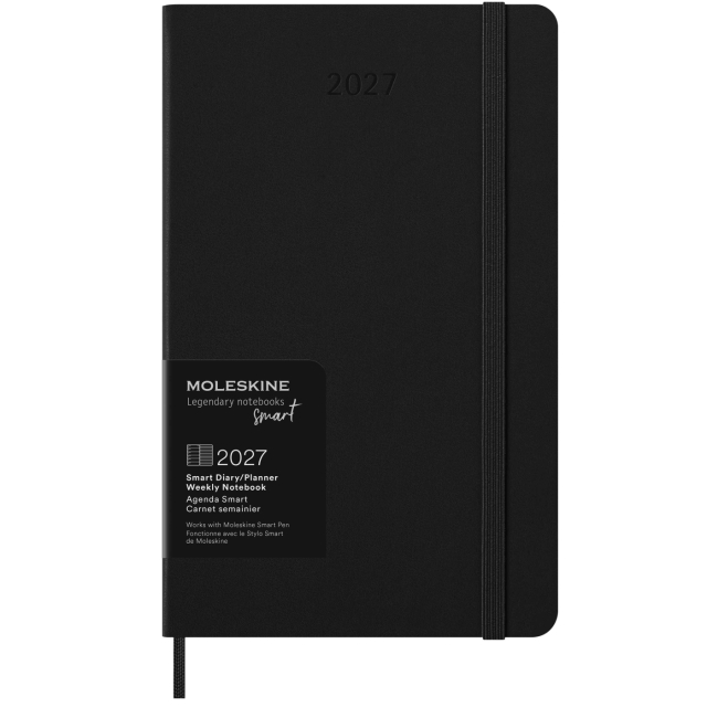 Planner 12M Smart PRO Digital Weekly Note 2027 Large Black