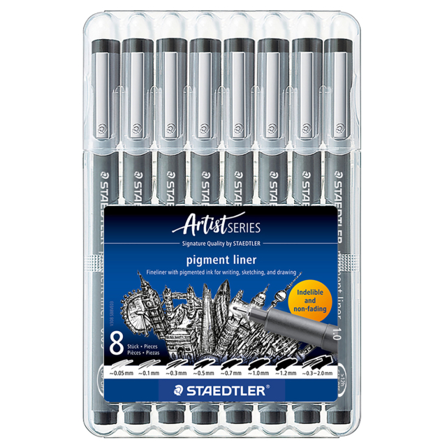 Pigment Liner 8-set
