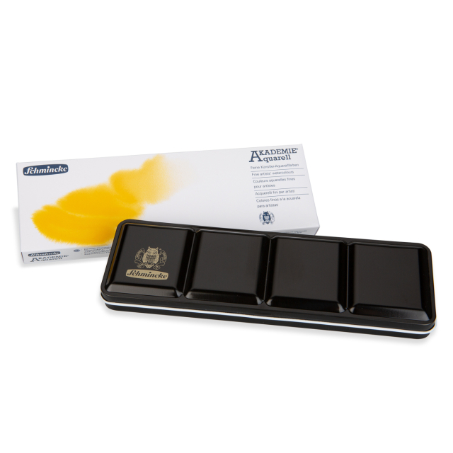 Akademie Aquarell Half Pans 24-set
